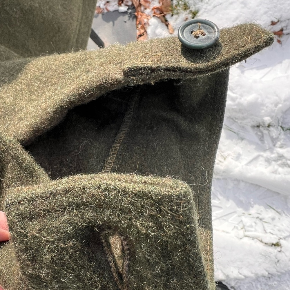 Filson Olive Green Wool Jacket - Picture 6 of 14